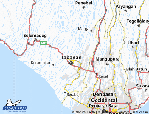 Mapa MICHELIN Dajan Peken - ViaMichelin