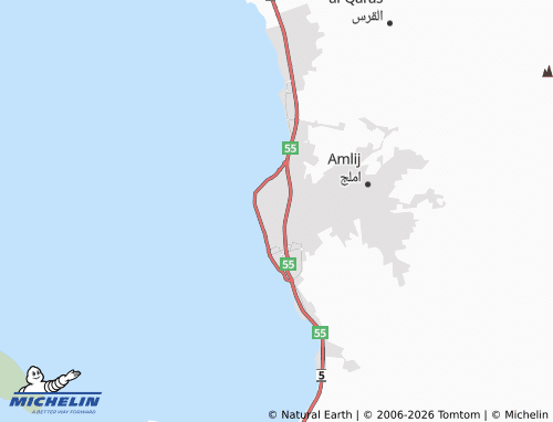 Mapa MICHELIN al-Shifa - ViaMichelin