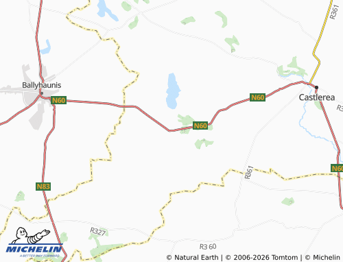 Mappa MICHELIN Ballinlough - ViaMichelin