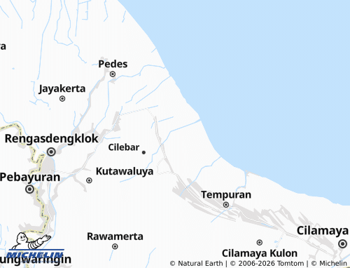 MICHELIN Kertamukti map - ViaMichelin