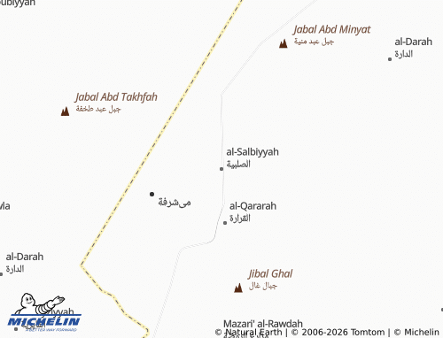 MICHELIN-Landkarte al-Salbiyyah - ViaMichelin
