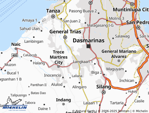 MICHELIN Buenavista 3 map - ViaMichelin