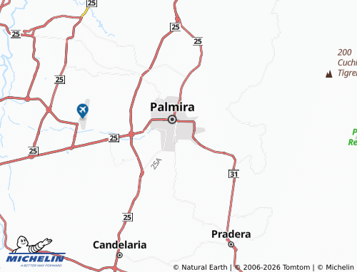 MICHELIN El Trébol map - ViaMichelin
