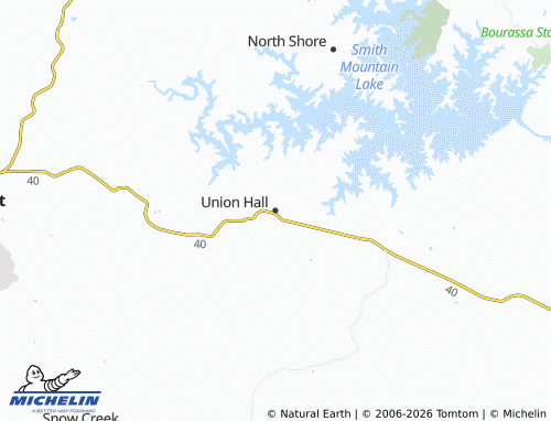 Mappa MICHELIN Union Hall - ViaMichelin