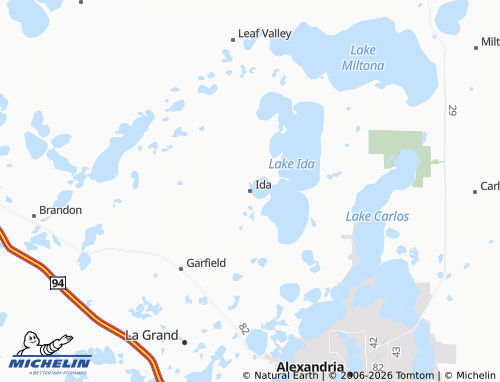 Carte MICHELIN Ida - ViaMichelin