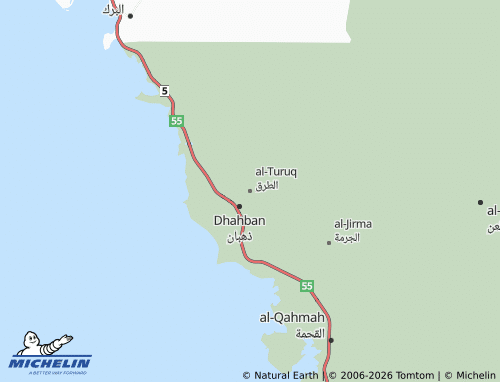 MICHELIN-Landkarte al-Turuq - ViaMichelin
