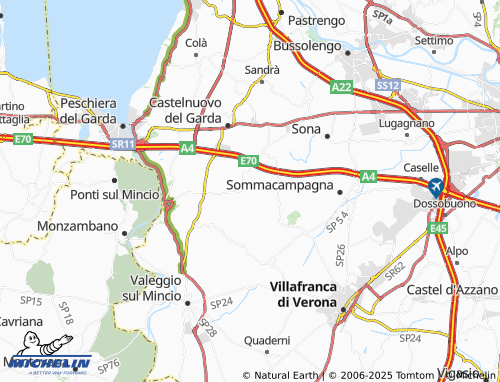 MICHELIN San Rocco map - ViaMichelin