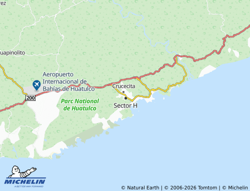 Mappa MICHELIN Pacífico - ViaMichelin