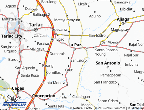MICHELIN Balanoy map - ViaMichelin