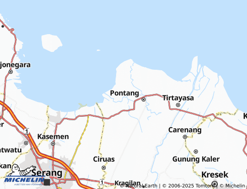 MICHELIN Wanayasa map - ViaMichelin