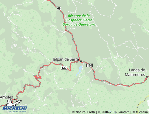 Mappa MICHELIN Jardines de la Sierra - ViaMichelin