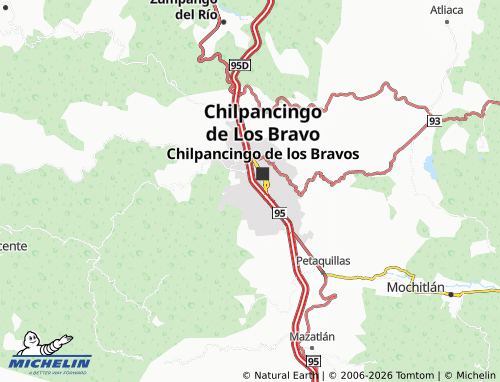 Mappa MICHELIN Francisco Figueroa Mata - ViaMichelin