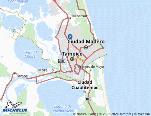 Mappa MICHELIN Quetzalcóatl - ViaMichelin