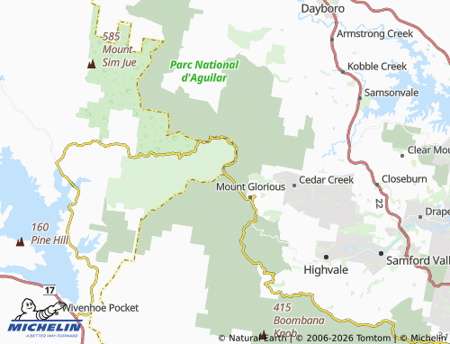 MICHELIN The Summit map - ViaMichelin