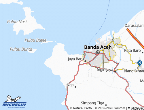 Mappa MICHELIN Lam Teungoh - ViaMichelin