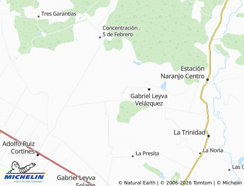 MICHELIN-Landkarte Alfonso G. Calderón - ViaMichelin
