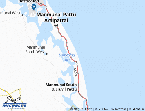 Mappa MICHELIN Kirankulam South - ViaMichelin