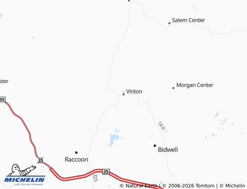 Carte MICHELIN Vinton - ViaMichelin