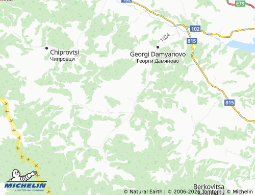 Mapa MICHELIN Elovitsa - ViaMichelin