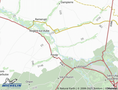 MICHELIN Brillecourt map - ViaMichelin