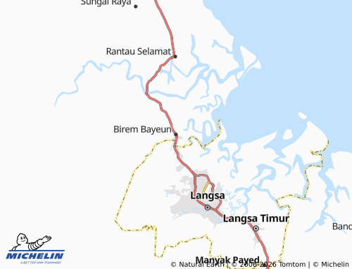 MICHELIN-Landkarte Birem Bayeun - ViaMichelin