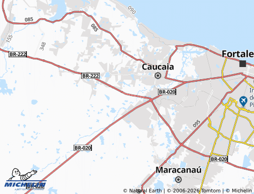 Mappa MICHELIN Lagoa dos Porcos - ViaMichelin