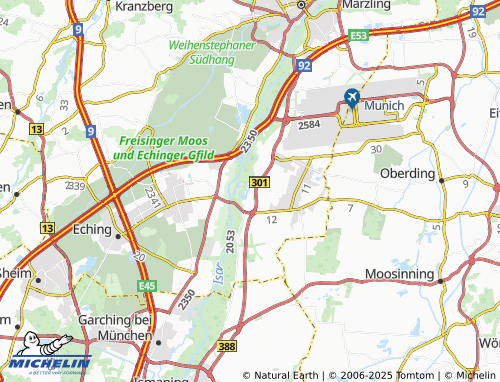 MICHELIN Brandstadl map - ViaMichelin