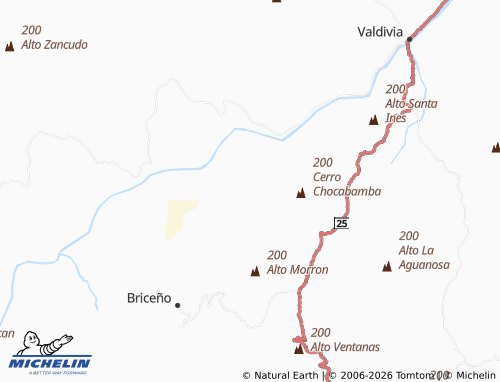 Kaart MICHELIN Laderas - ViaMichelin