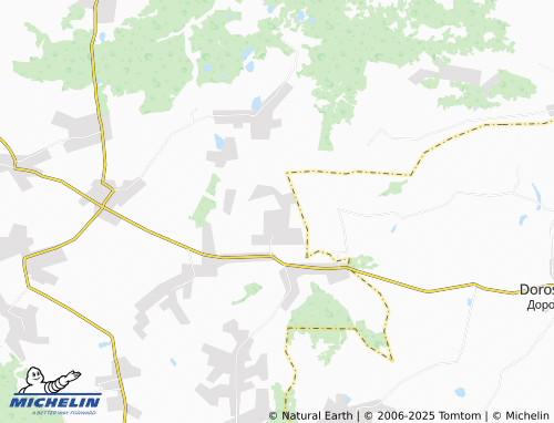 MICHELIN Poliana map - ViaMichelin