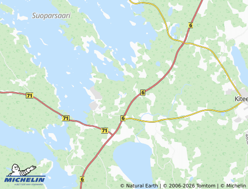 MICHELIN-Landkarte Kuurna - ViaMichelin
