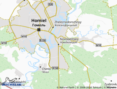 Carte MICHELIN Novobelitskiy - ViaMichelin