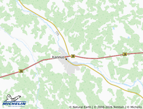Carte MICHELIN Museokangas - ViaMichelin