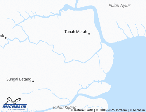MICHELIN Selat Nama map - ViaMichelin
