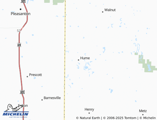MICHELIN Hume map - ViaMichelin