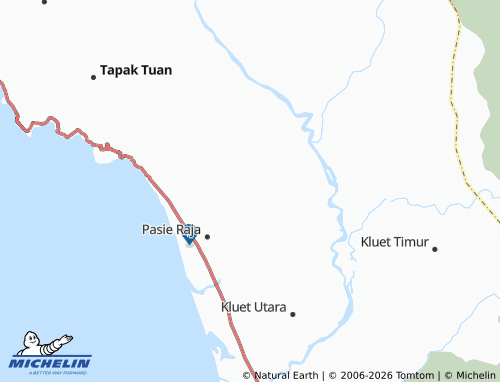 MICHELIN Simpang Tiga map - ViaMichelin