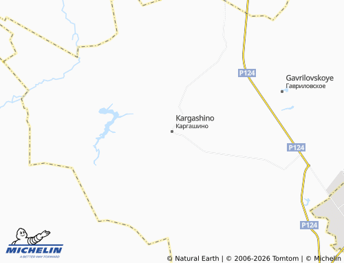 MICHELIN Kargashino map - ViaMichelin