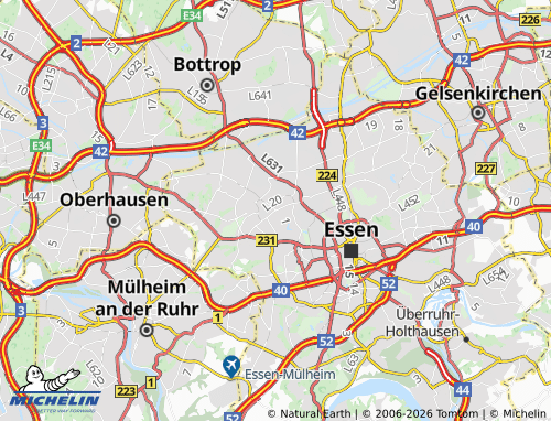 MICHELIN Bochold map - ViaMichelin