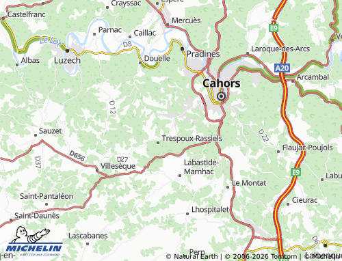 MICHELIN Colon map - ViaMichelin