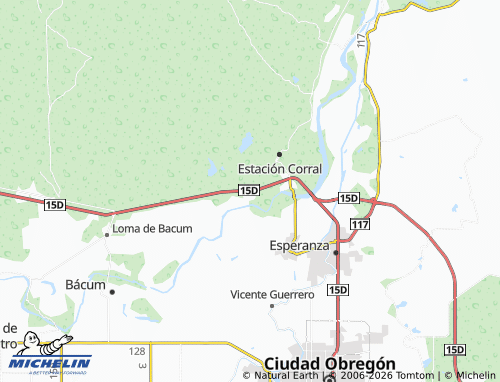 MICHELIN Loma de Guamúchil map - ViaMichelin