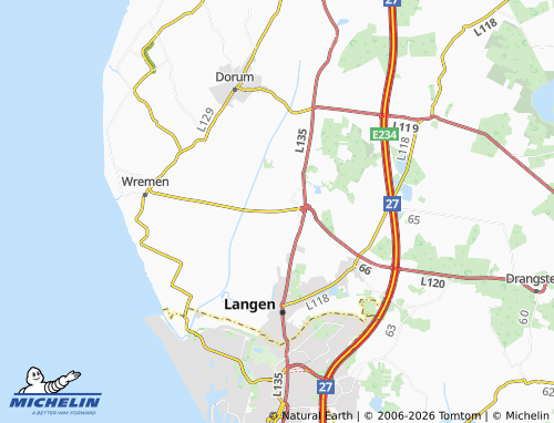 MICHELIN Langenacker map - ViaMichelin