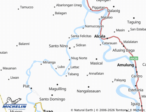 MICHELIN Palusao map - ViaMichelin