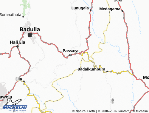Mappa MICHELIN Ambathenna West - ViaMichelin