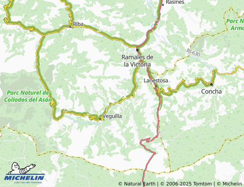 Carte MICHELIN Rozas - ViaMichelin