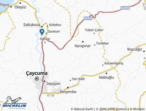 MICHELIN Kahvecioğlu map - ViaMichelin
