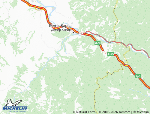 MICHELIN Dren map - ViaMichelin