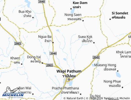 MICHELIN Kham Pom map - ViaMichelin
