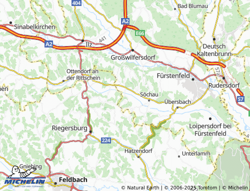 MICHELIN Ruppersdorf map - ViaMichelin