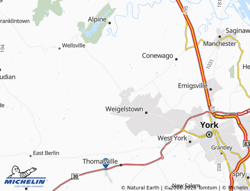 Mappa MICHELIN Dover - ViaMichelin