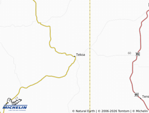 Mapa MICHELIN Tekoa - ViaMichelin
