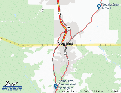 MICHELIN Del Rosario map - ViaMichelin